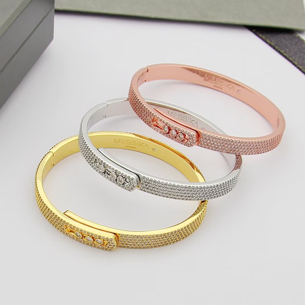 [Garvey]Move Noa Full Pav¨¦ Diamond Bangle Bracelet