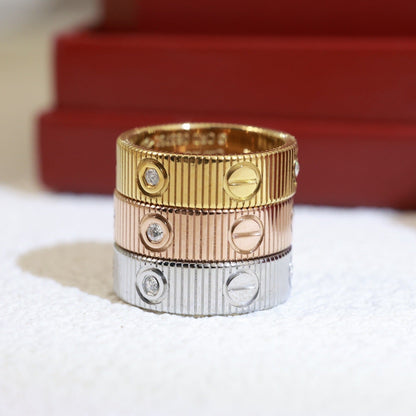 [Garvey]LOVE 6.5MM UNLIMITED 3 DIAMONDS RING