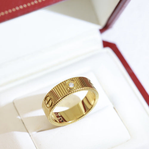 [Garvey]LOVE 6.5MM UNLIMITED 3 DIAMONDS RING