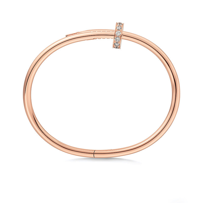 [Garvey]JUSTE UN CLOU 3.5MM CLASSIC DIAMOND BANGLE