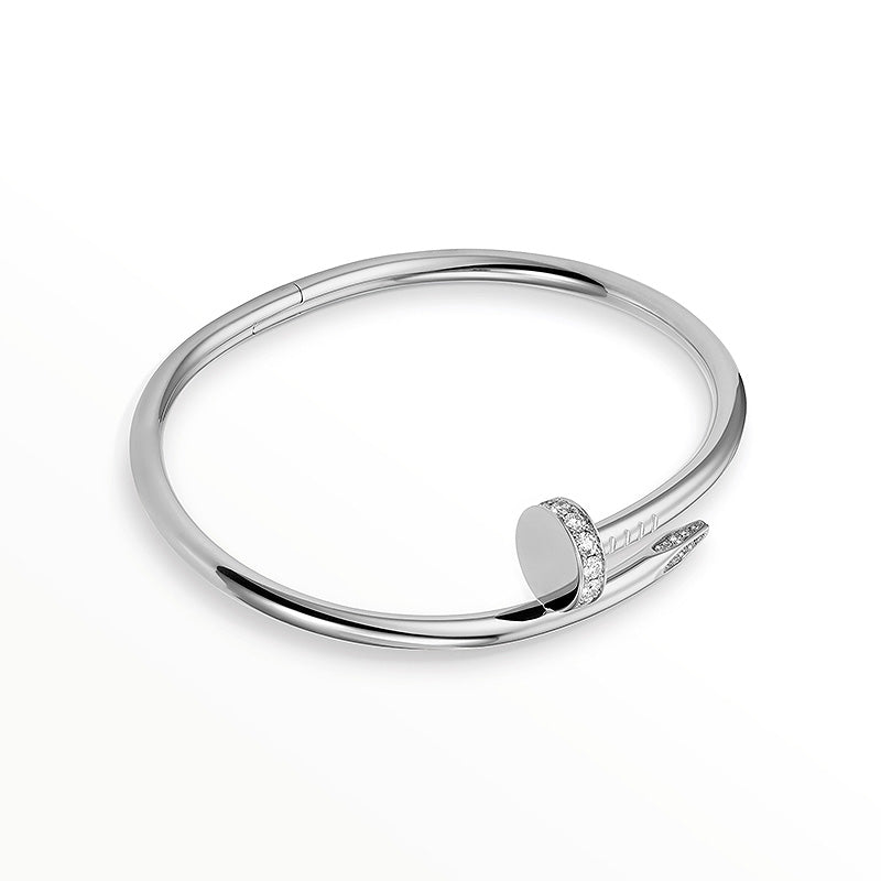 [Garvey]JUSTE UN CLOU 3.5MM CLASSIC DIAMOND BANGLE