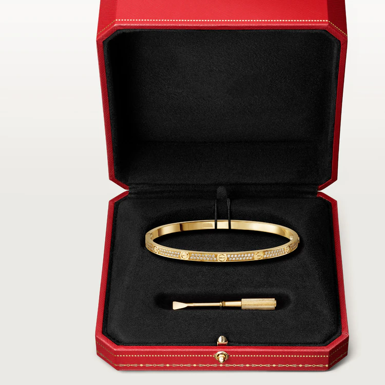 [Garvey ]LOVE BRACELET 3.65MM DIAMOND-PAVED