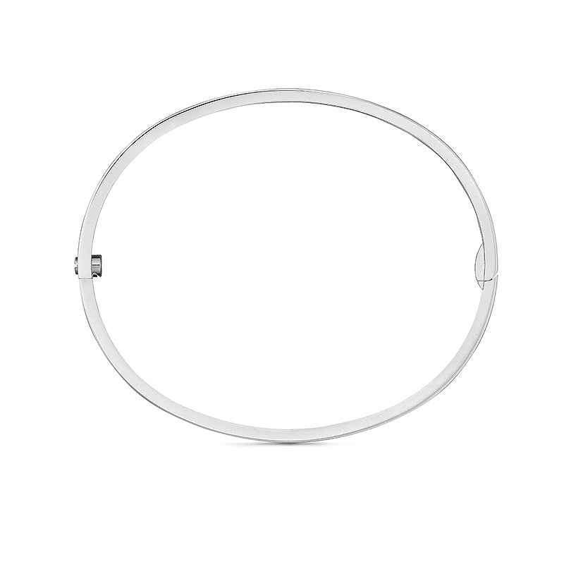 [Garvey]LOVE 3.65MM SMALL MODEL BANGLE - 6-DIAMOND