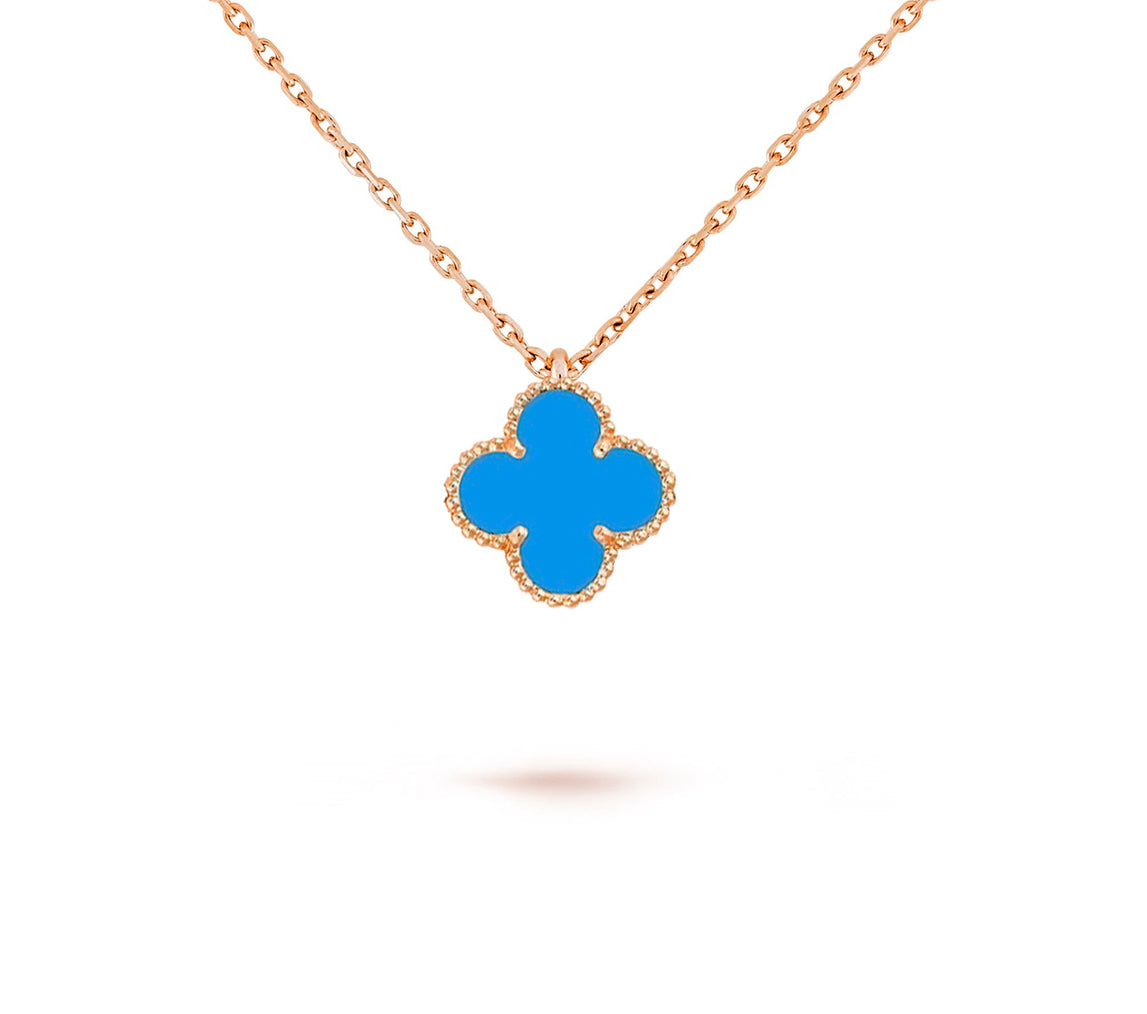 [Garvey]9.5MM MINI CLOVER PENDANT NECKLACE COLLECTION