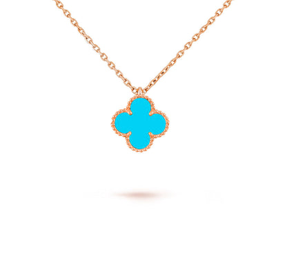 [Garvey]9.5MM MINI CLOVER PENDANT NECKLACE COLLECTION