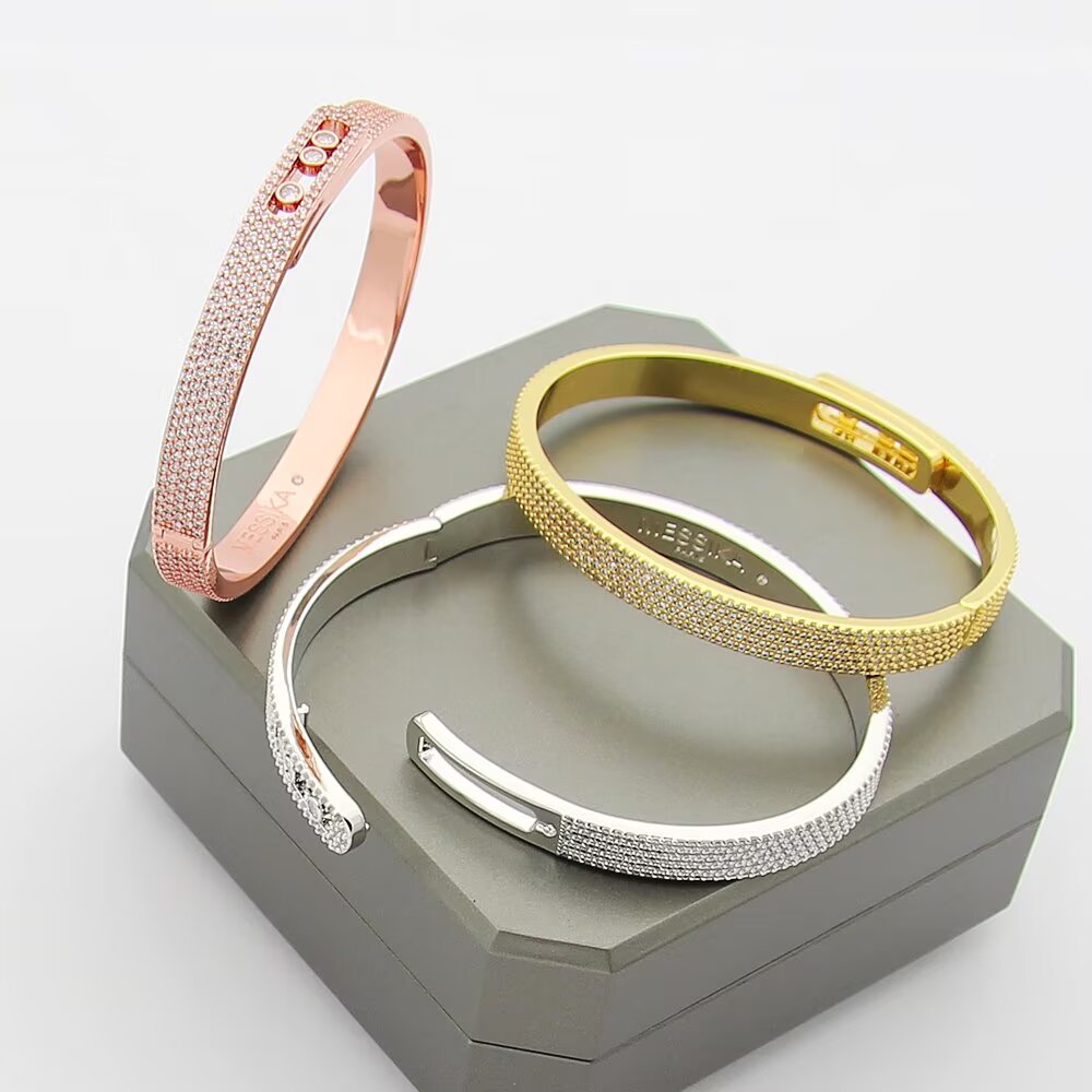 [Garvey]Move Noa Full Pav¨¦ Diamond Bangle Bracelet