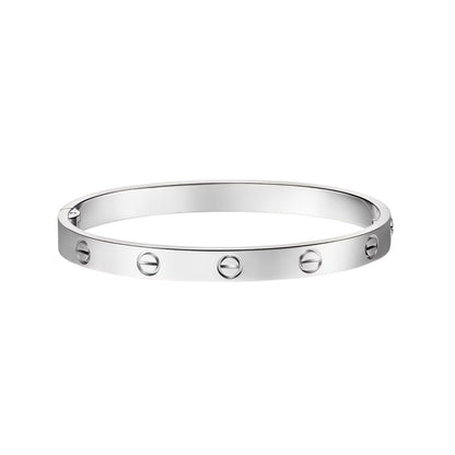 [Garvey]CLASSIC 6.1MM LOVE SINGLE-SCREW CLOSURE BANGLE