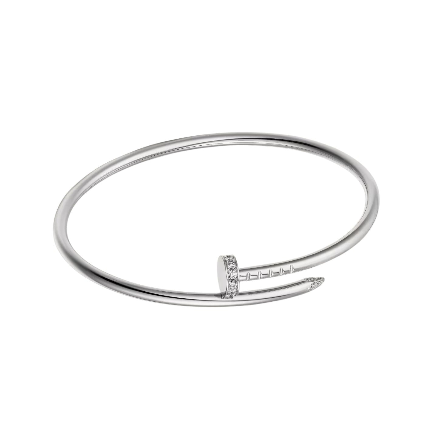 [Garvey]JUSTE UN CLOU 2.5MM SMALL MODEL DIAMOND BANGLE