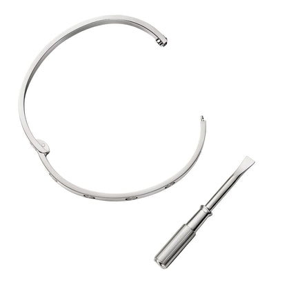 [Garvey]CLASSIC 6.1MM LOVE SINGLE-SCREW CLOSURE BANGLE