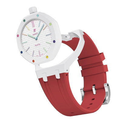 [Garvey]Royal Oak Pop Exclusive Bioceramic Case & Silicone Strap Mix Color