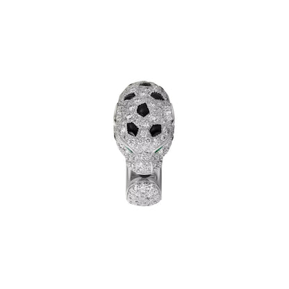 [Garvey]PANTHÈRE DE DIAMOND HALF-PAVÉ MEDIUM RING