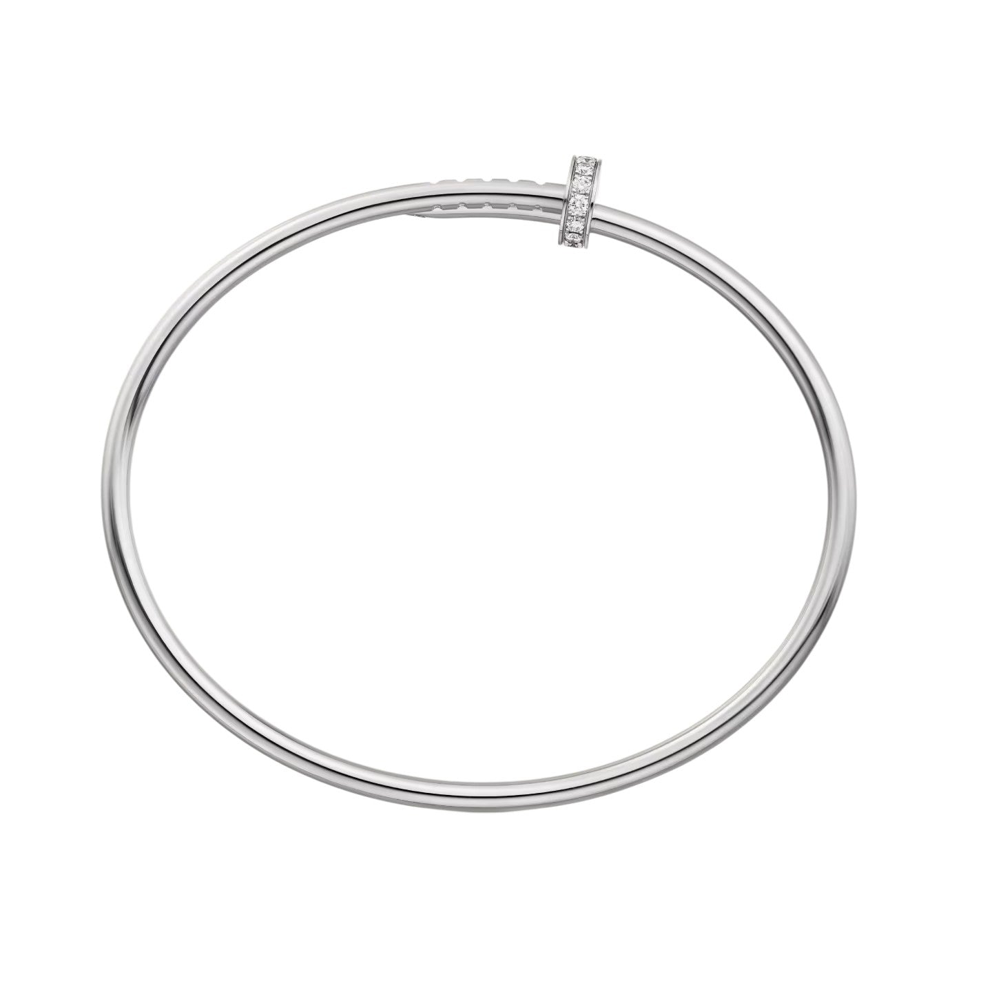[Garvey]JUSTE UN CLOU 2.5MM SMALL MODEL DIAMOND BANGLE