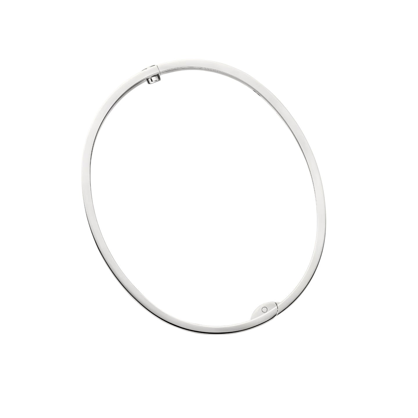 [Garvey]CLASSIC 6.1MM LOVE SINGLE-SCREW CLOSURE BANGLE - 4-DIAMOND