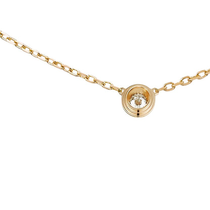 [Garvey]LOVE SCREW PENDANT SINGLE DIAMOND NECKLACE