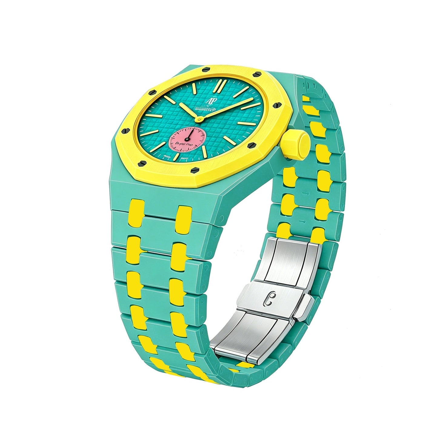 [Garvey]Royal Oak Pop Exclusive Bioceramic Case & Bioceramic Strap Mix Color