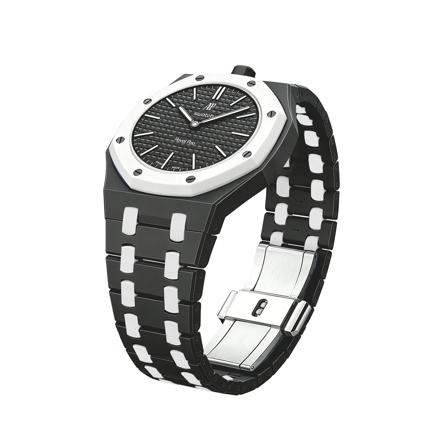 [Garvey]Royal Oak Pop Exclusive Bioceramic Case & Bioceramic Strap Mix Color
