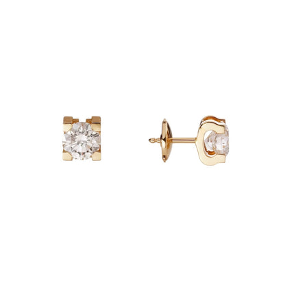 [Garvey]C DE DIAMOND STUD EARRINGS