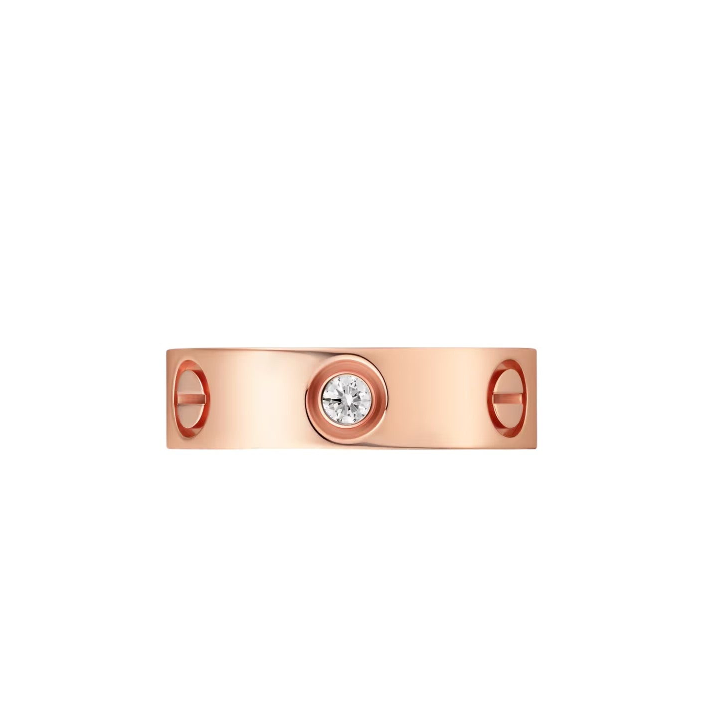 [Garvey]LOVE 5.5MM 3 DIAMONDS RING