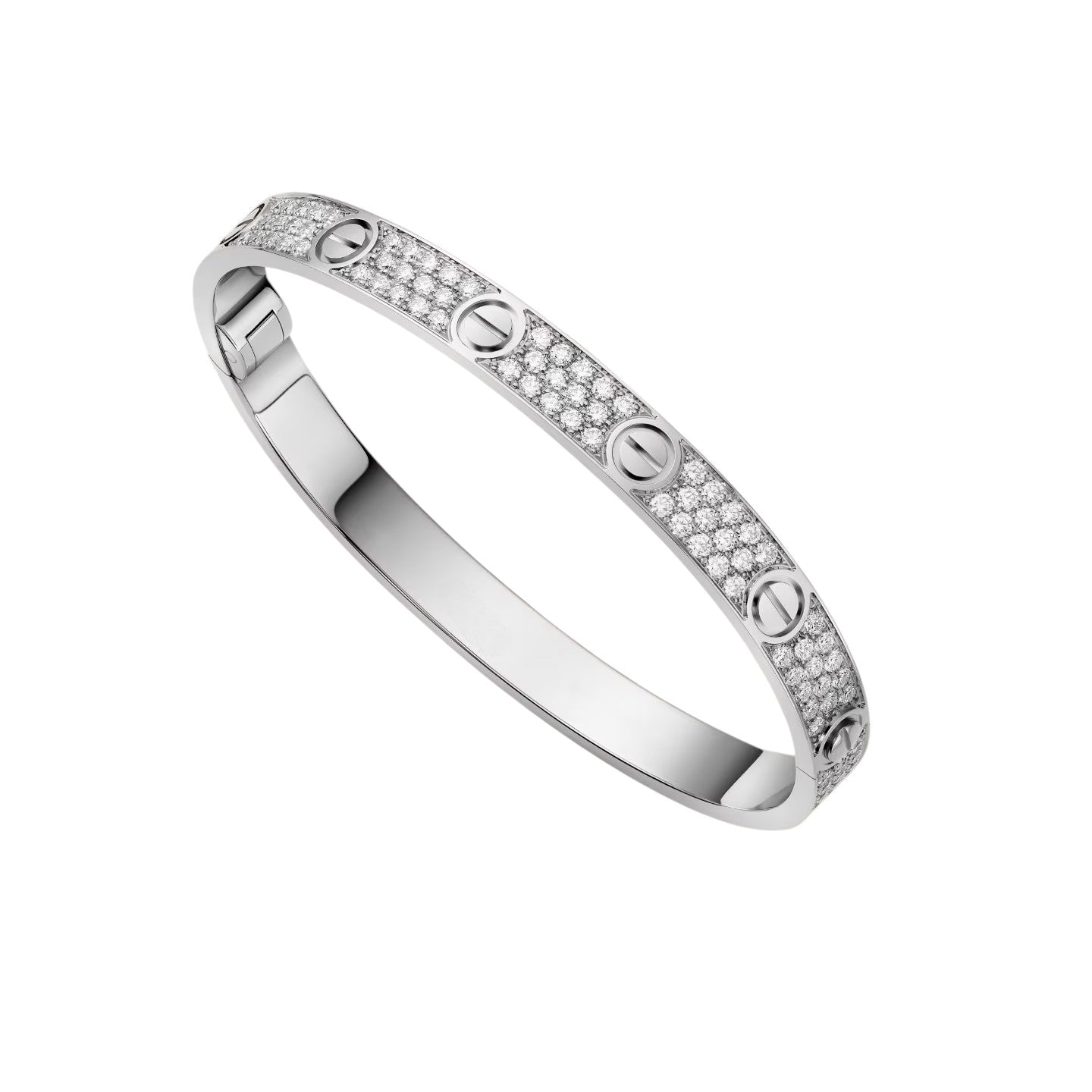 [Garvey]CLASSIC 6.1MM LOVE BANGLE - FULL PAVÉ