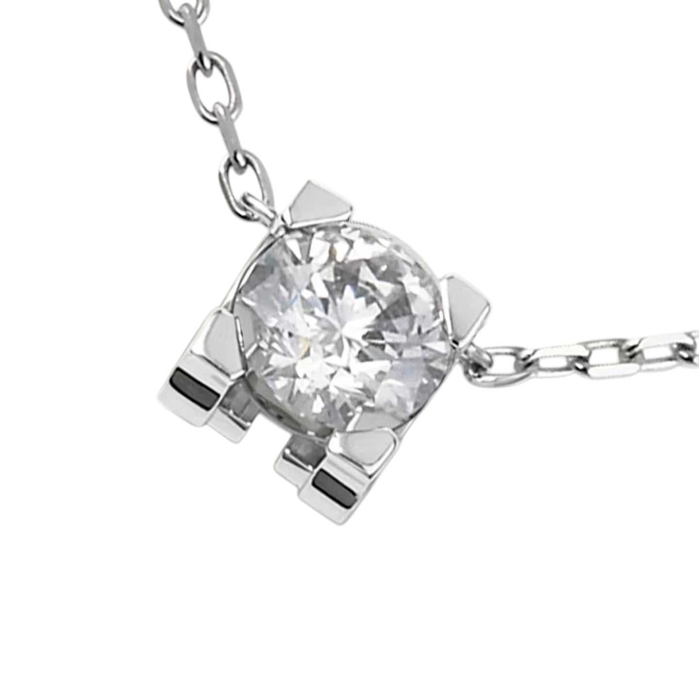 [Garvey]C DE PENDANT DIAMOND NECKLACE