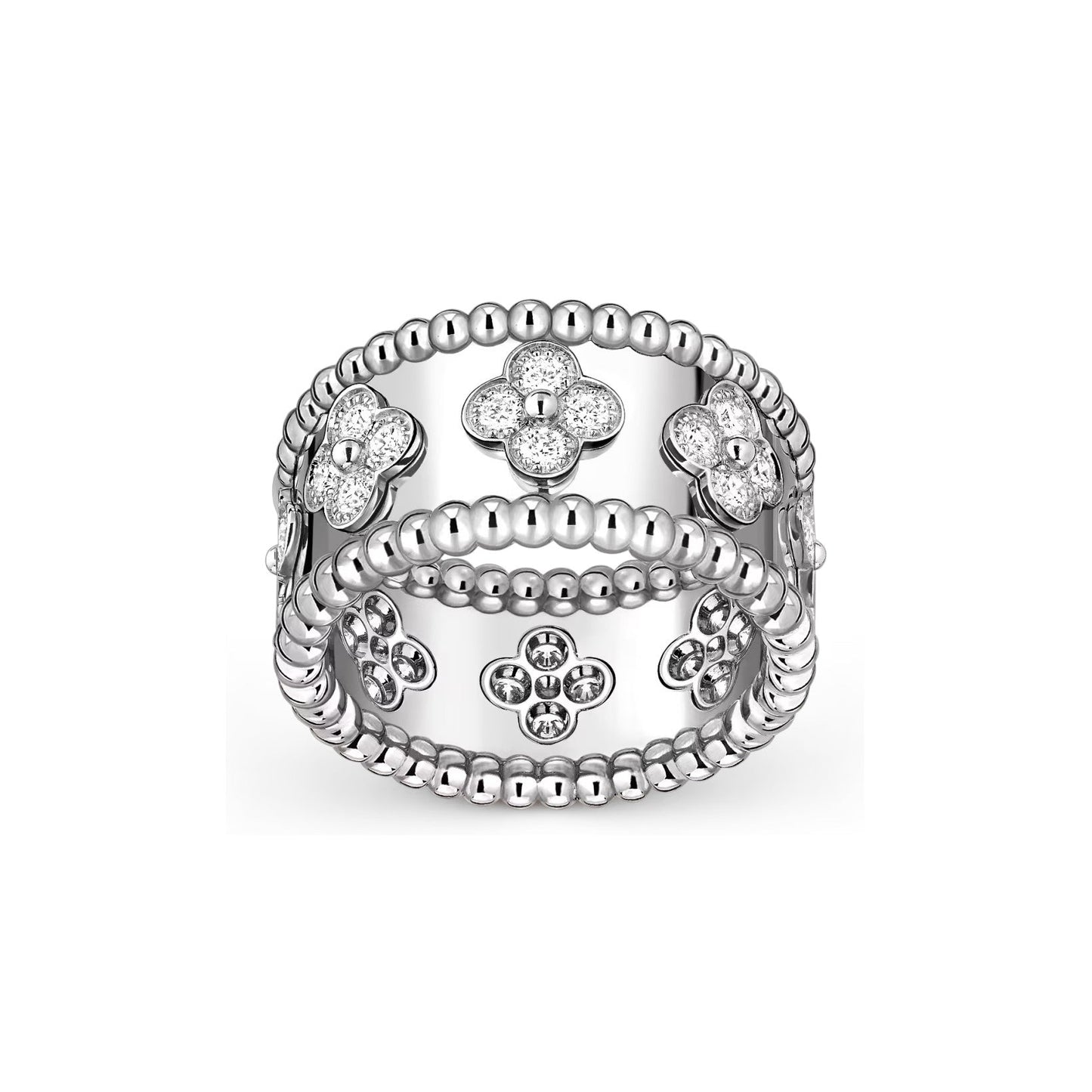 [Garvey]KALEIDOSCOPE RADIANCE WIDE BAND RING
