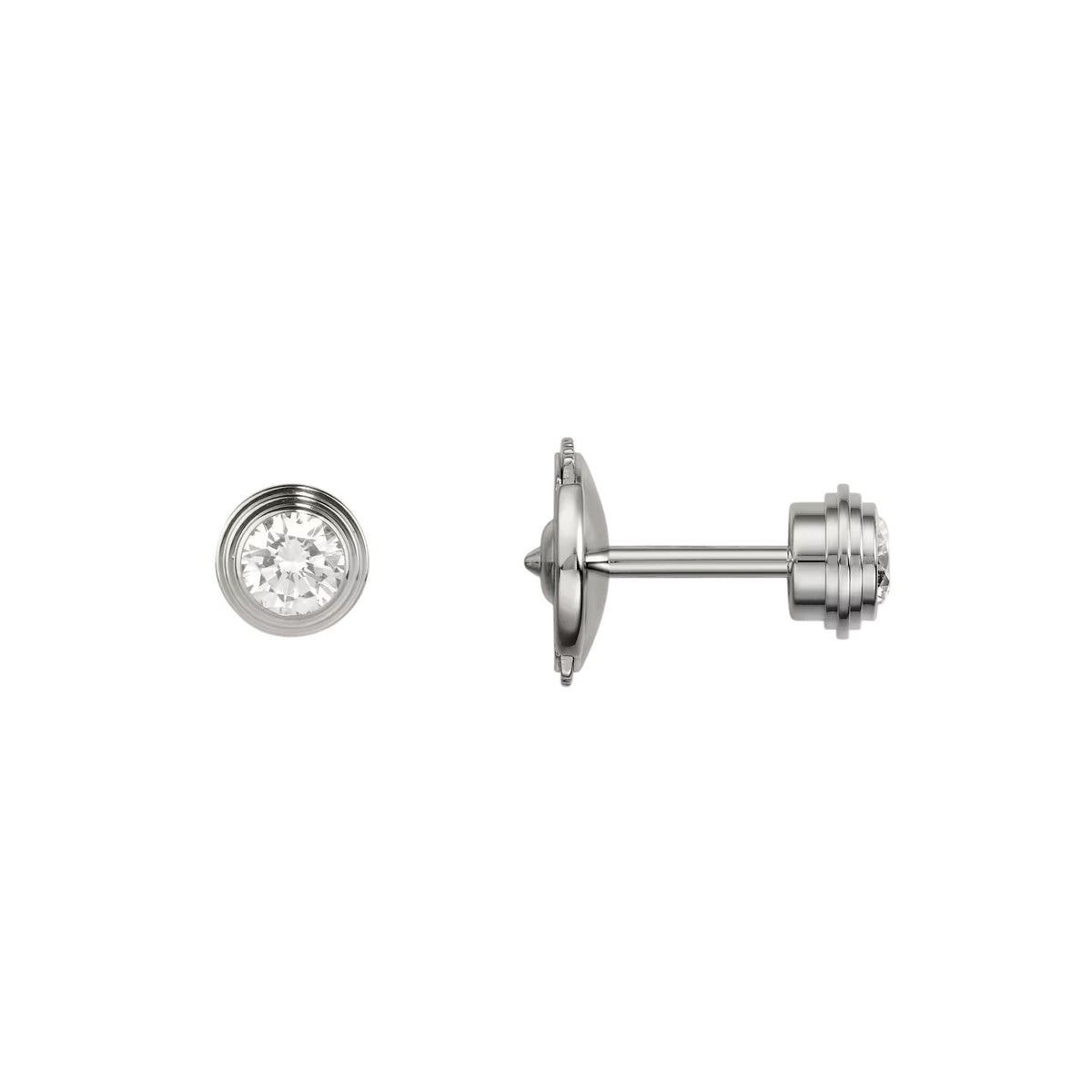 [Garvey]D'AMOUR 5MM DIAMOND STUD EARRINGS