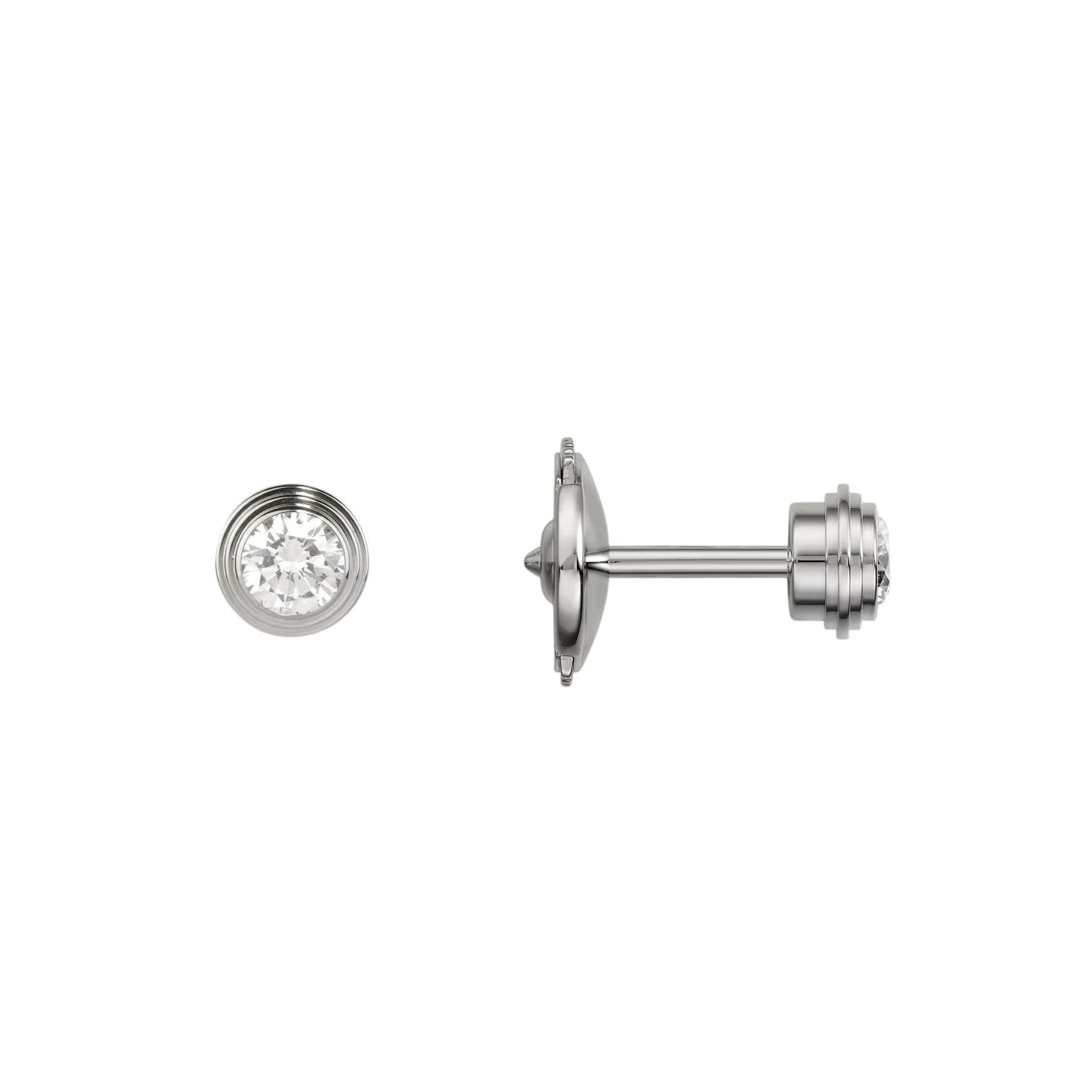 [Garvey]D'AMOUR 5MM DIAMOND STUD EARRINGS
