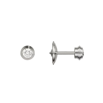 [Garvey]D'AMOUR 5MM DIAMOND STUD EARRINGS