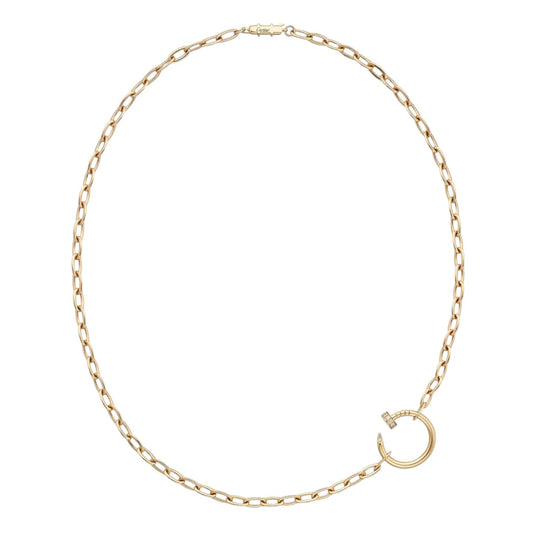 [Garvey]CLOU DIAMOND NAIL PENDANT NECKLACE