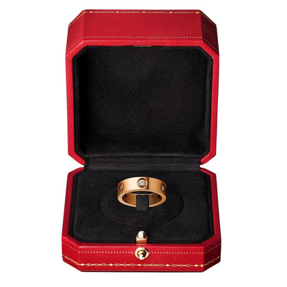 [Garvey]LOVE 5.5MM 6 DIAMONDS RING