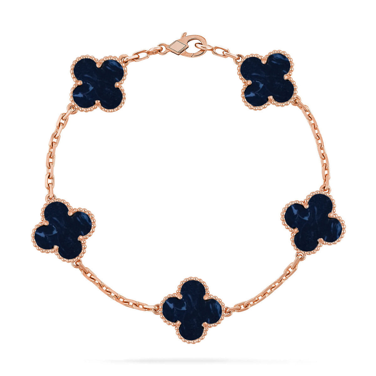 [Garvey ]CLOVER 5 MOTIF PIETERSITE BRACELET COLLECTION