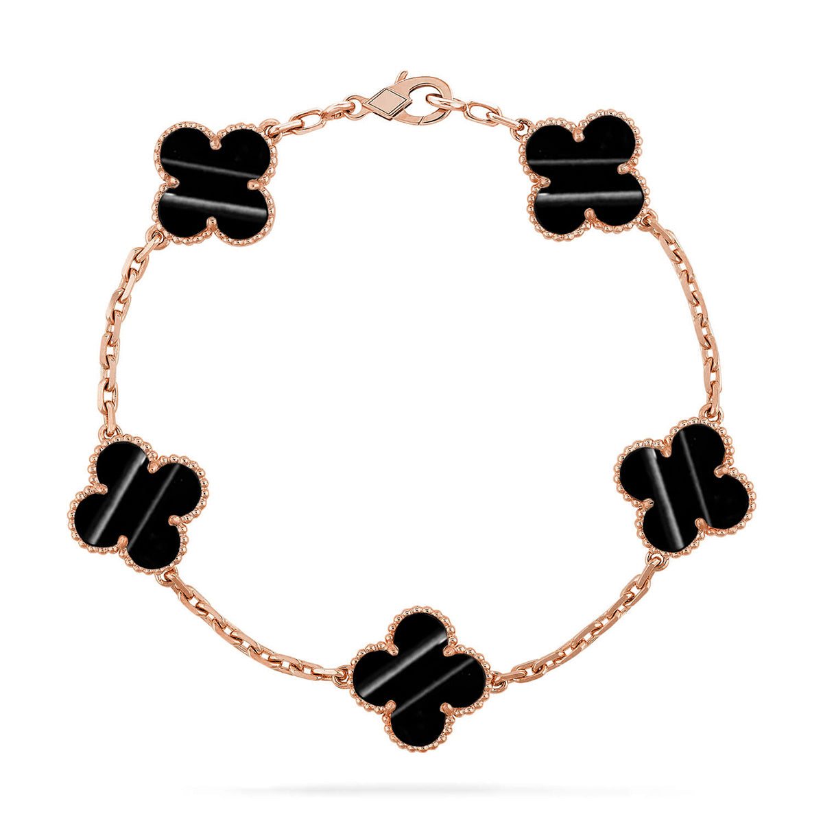 [Garvey ] CLOVER 5 MOTIF PULSAR STONE BRACELET COLLECTION