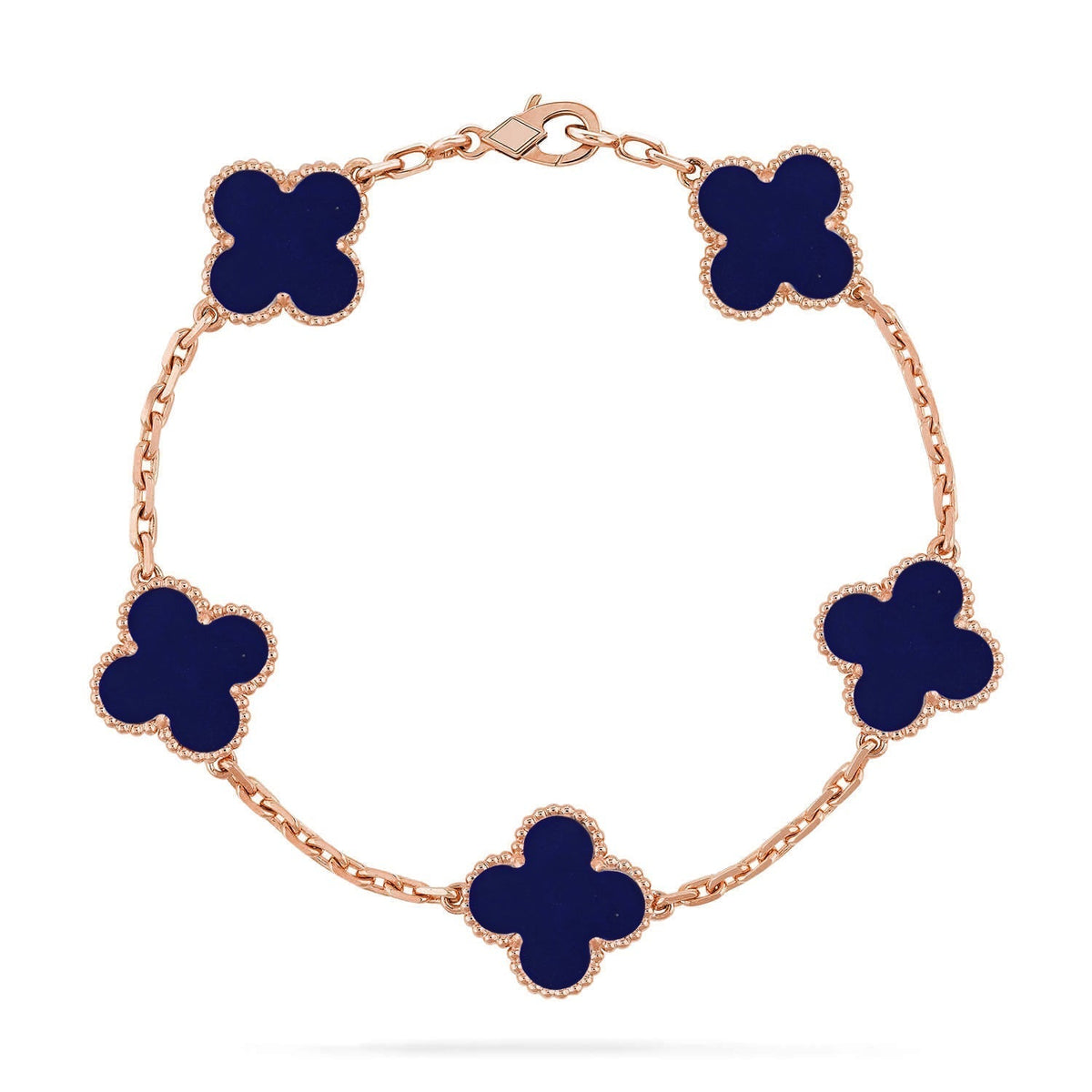 [Garvey ]CLOVER 5 MOTIF LAPIS LAZULI BRACELET COLLECTION