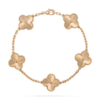 [Garvey ] CLOVER 5 MOTIF LASER BRACELET COLLECTION