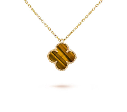 [Garvey]9.5MM MINI CLOVER PENDANT NECKLACE COLLECTION