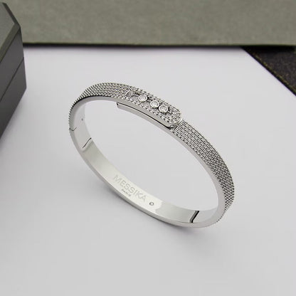 [Garvey]Move Noa Full Pav¨¦ Diamond Bangle Bracelet