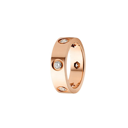 [Garvey]LOVE 5.5MM 6 DIAMONDS RING