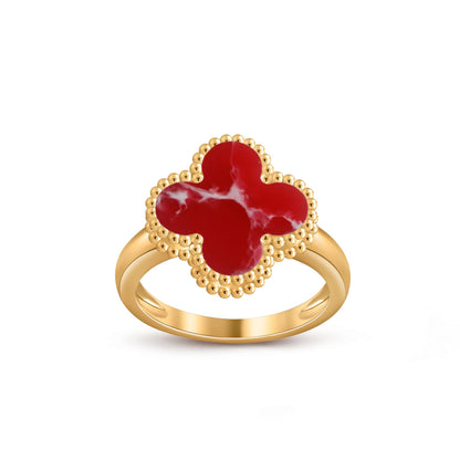 [Garvey]LUCKY CLOVER VINTAGE GOLD RING COLLECTION