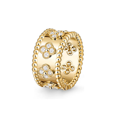 [Garvey]KALEIDOSCOPE RADIANCE WIDE BAND RING