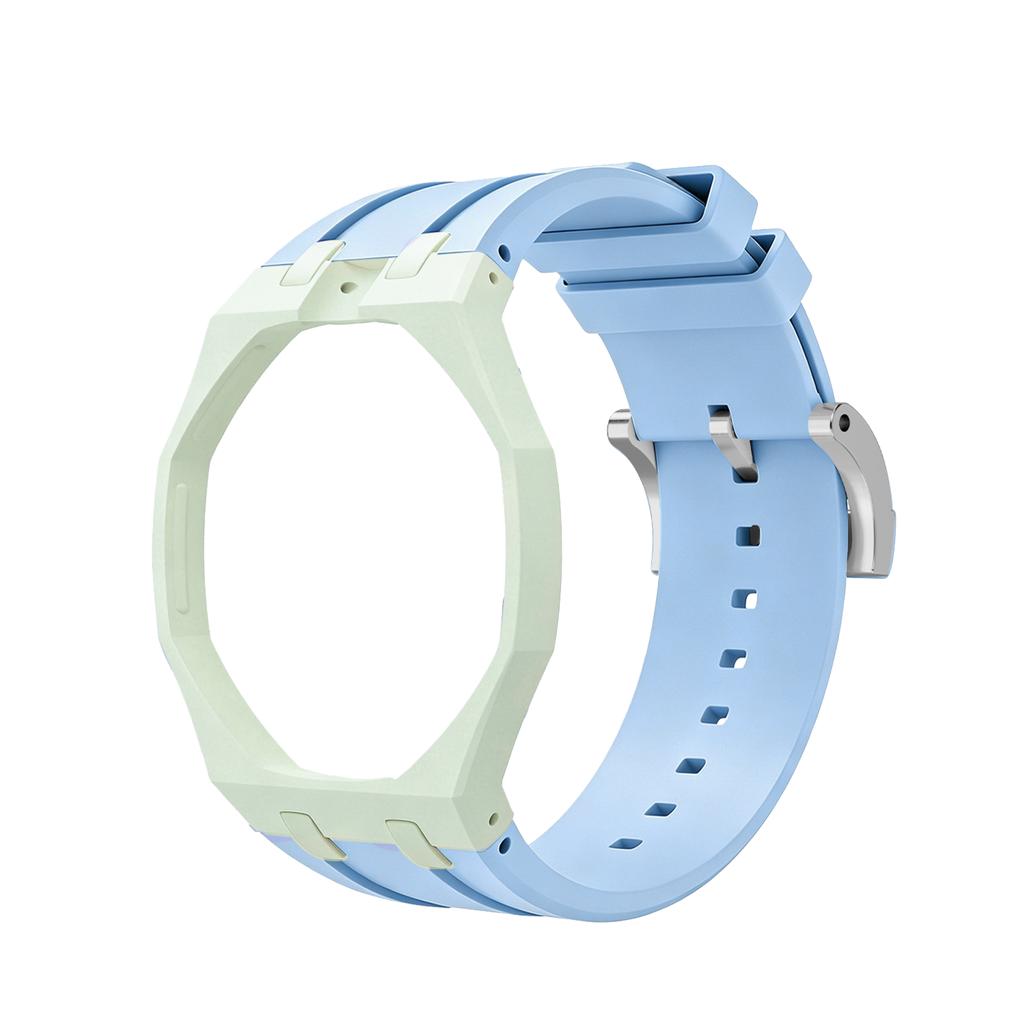 [Garvey]Royal Oak Pop Exclusive Bioceramic Case & Silicone Strap Mix Color