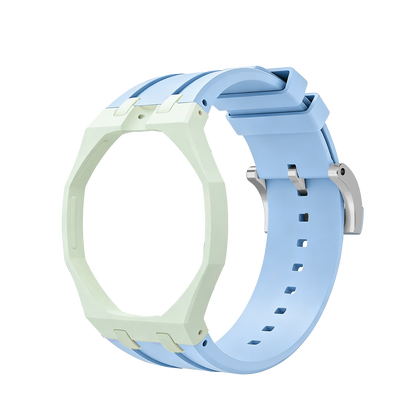 [Garvey]Royal Oak Pop Exclusive Bioceramic Case & Silicone Strap Mix Color