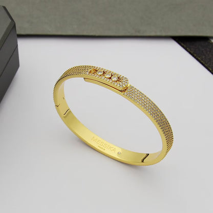 [Garvey]Move Noa Full Pav¨¦ Diamond Bangle Bracelet