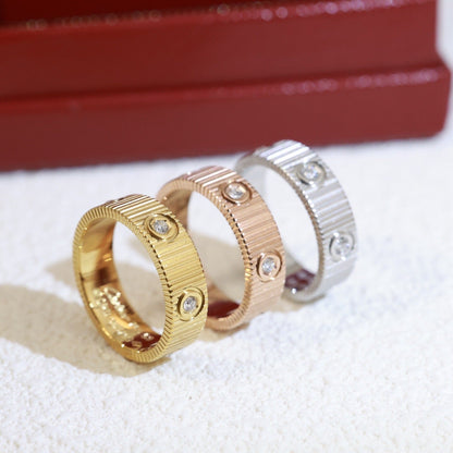 [Garvey]LOVE 6.5MM UNLIMITED 6 DIAMONDS RING