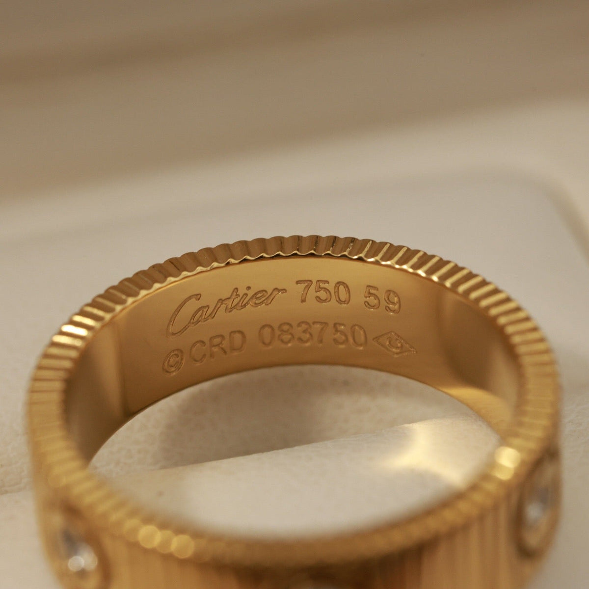 [Garvey]LOVE 6.5MM UNLIMITED 6 DIAMONDS RING