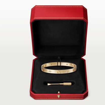 [Garvey ]LOVE BRACELET 6.1MM 4 DIAMONDS