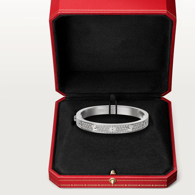 [Garvey ]LOVE BRACELET 6.1MM DIAMOND-PAVED