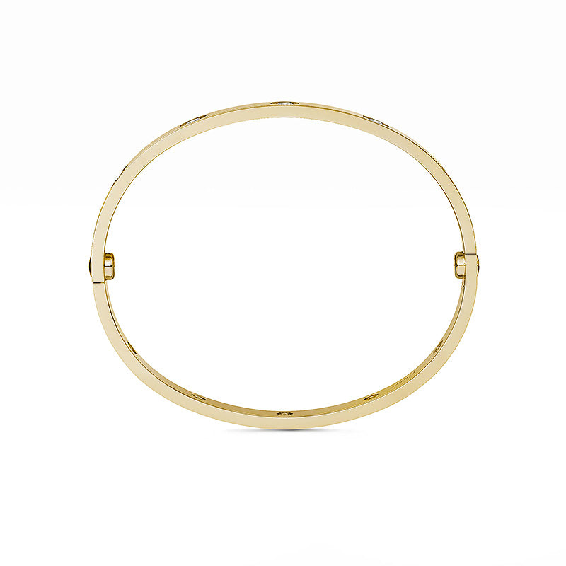 [Garvey]CLASSIC 6.1MM LOVE BANGLE - 10-DIAMOND