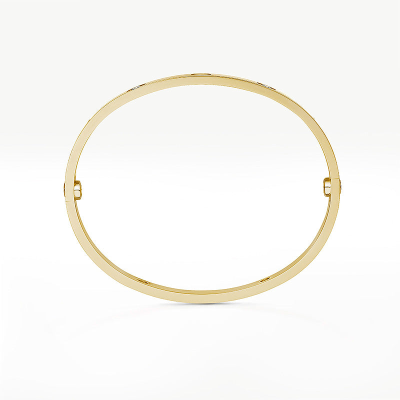 [Garvey]CLASSIC 6.1MM LOVE BANGLE - 4-DIAMOND