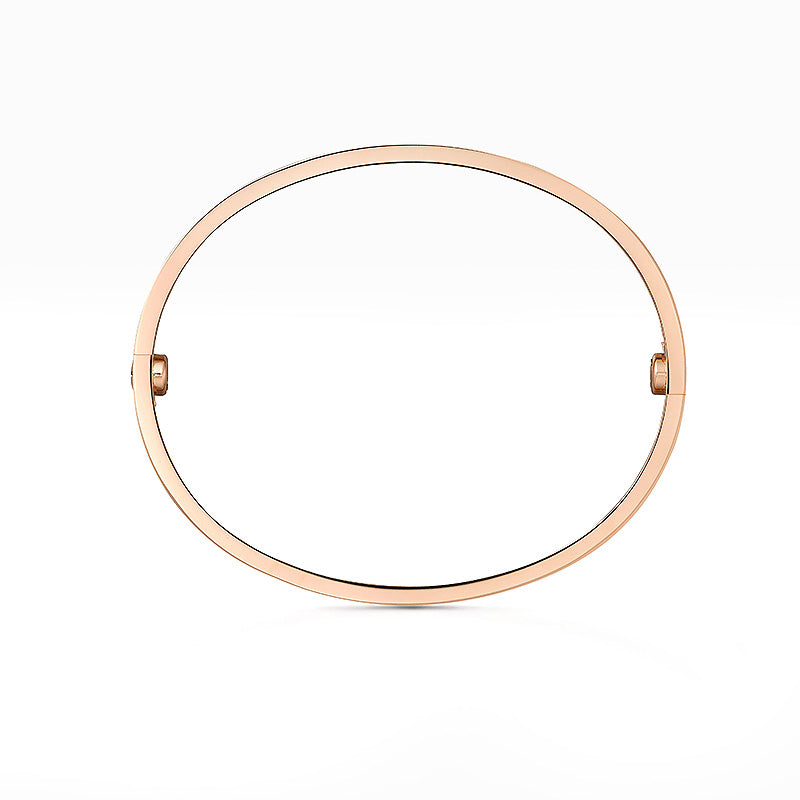 [Garvey]CLASSIC 6.1MM LOVE BANGLE - 4-DIAMOND