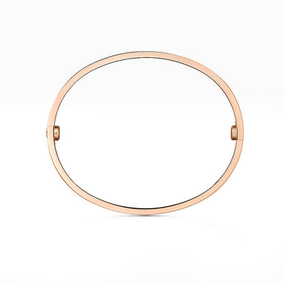 [Garvey]CLASSIC 6.1MM LOVE BANGLE - 4-DIAMOND